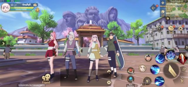 Chiến đấu vì làng Lá và bảo vệ Konoha