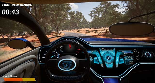 Nash Racing Pursuit có trang bị đồng hồ tính giờ và mỗi đường đua có 60 giây để tìm tiền