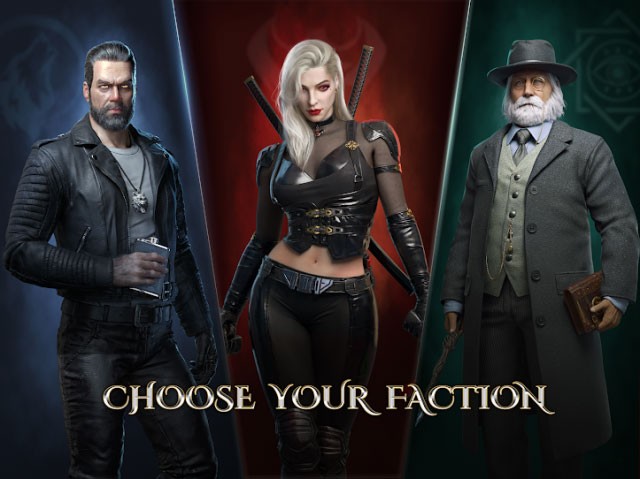 Chọn phe của bạn trong game Nations of Shadow