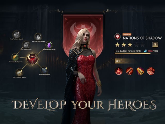 Phát triển các anh hùng