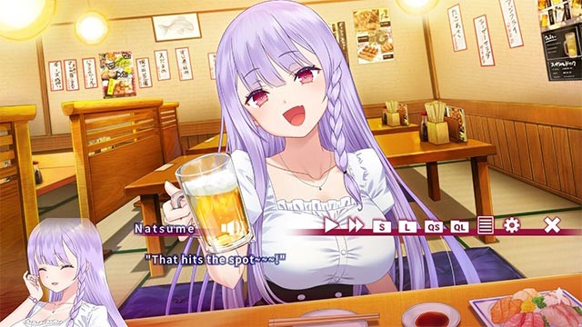 NatsumeRyoran - Romance of Hi-Spec Yoko - là game anime phiêu lưu phong cách Visual Novel kết hợp ASMR