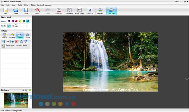 Tạo hình ảnh động với nhiều hiệu ứng