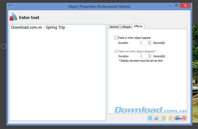 Chèn text vào ảnh với nhiều lựa chọn