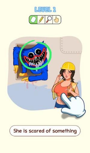 Naughty Puzzle có nhiều câu đố hack não