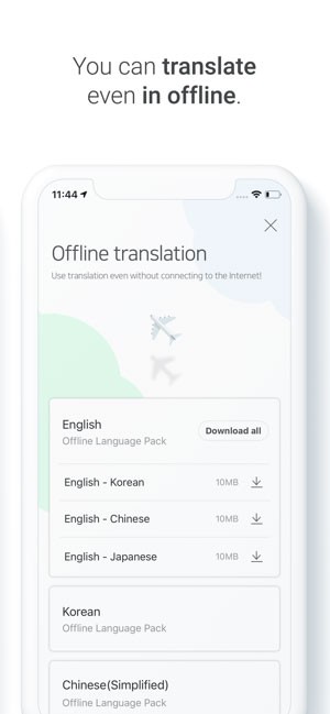 Dịch offline không cần mạng