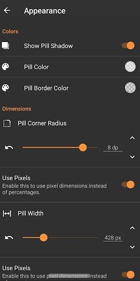 Điều chỉnh hiển thị
