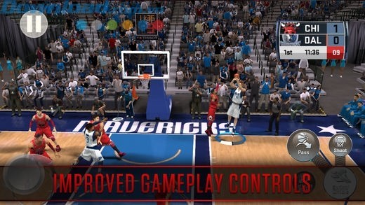 Game bóng rổ nhà nghề Mỹ cho di động