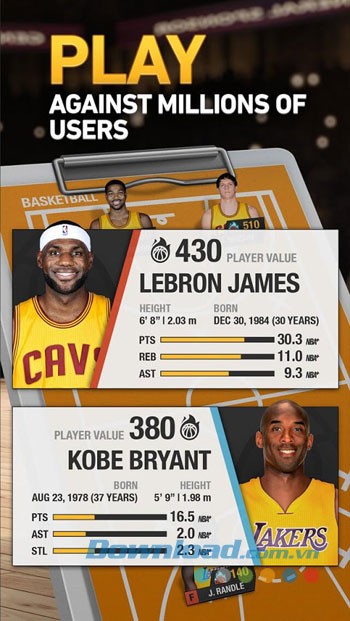 Đánh bại hàng triệu người chơi khác trên thế giới trong NBA General Manager 2016