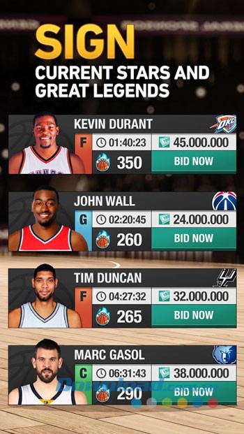 Đào tạo những ngôi sao bóng rổ hàng đầu trong NBA General Manager 2016