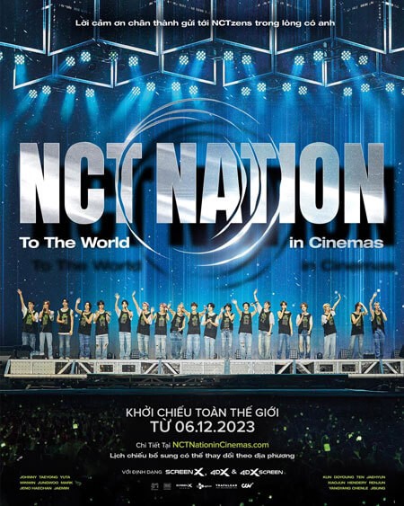 Poster phim NCT Nation: Vươn Tầm Thế Giới