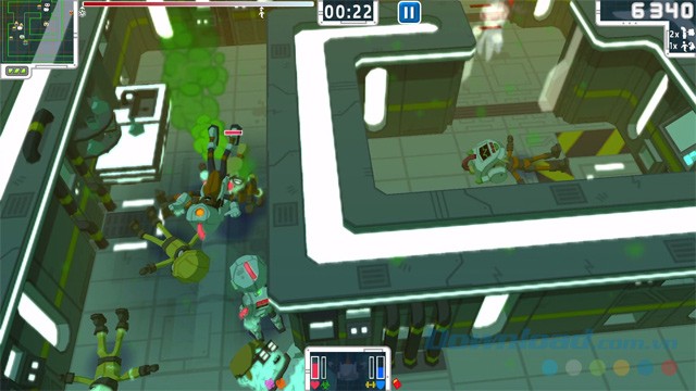 Giải cứu các nạn nhân bị bất tỉnh trong game giải đố hành động cho máy tính NDE Rescue