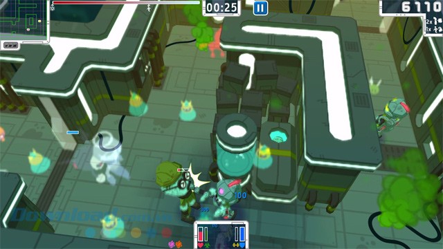 Cố gắng không để bản thân bị nhiễm khí độc khi chơi game giải đố hành động NDE Rescue cho máy tính