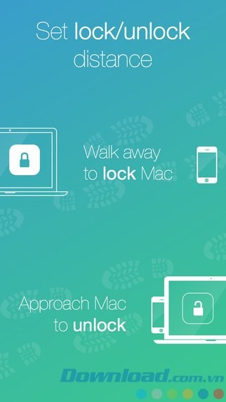 Thiết lập khoảng cách