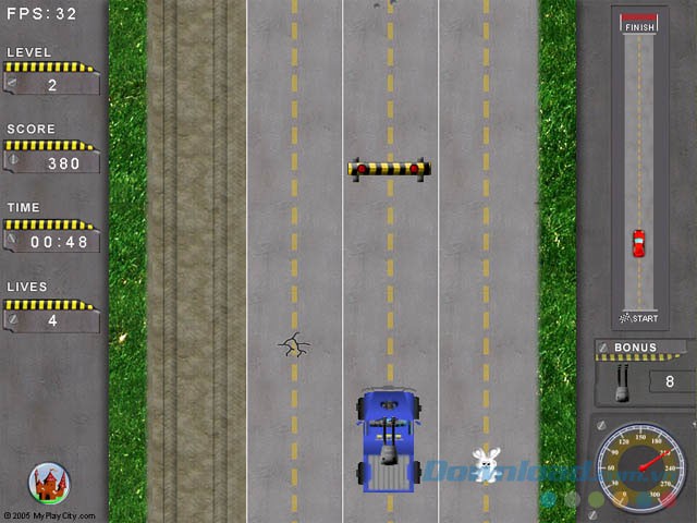 Đua xe vượt chướng ngại vật