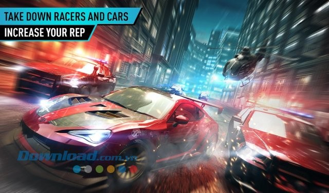 Những đường đua nghẹt thở trong Need for Speed: No Limits