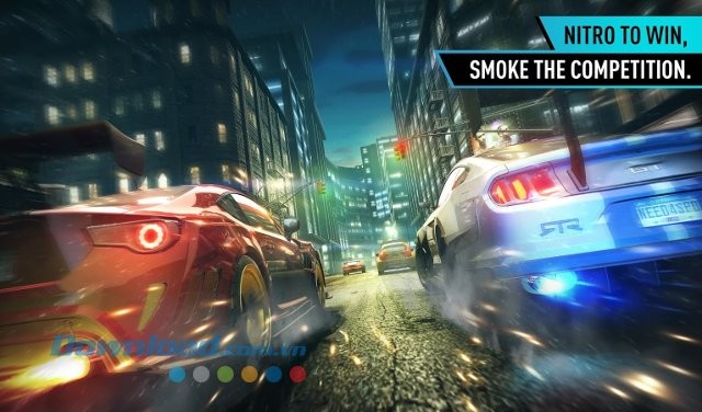 Tăng tốc độ với động cơ Nitro trong Need for Speed: No Limits