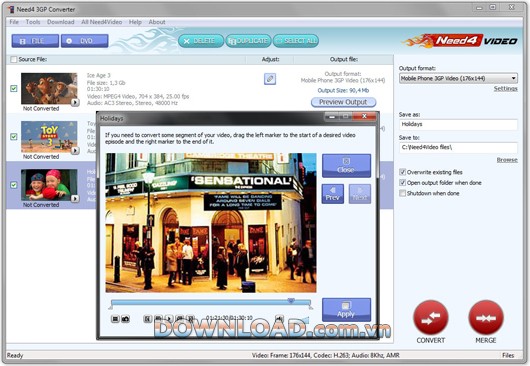 Need4 Free 3GP Converter