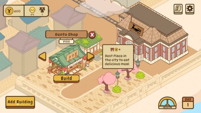 Quản lý các cửa hàng kinh doanh để kiếm tiền và phát triển con phố Nhật Bản