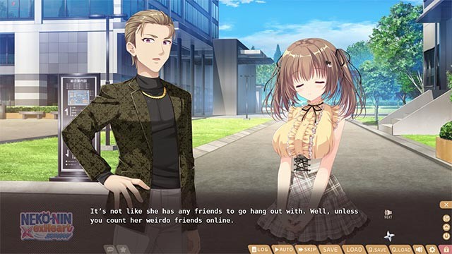 NEKO-NIN exHeart SPIN là game Visual Novel trực quan, hình ảnh đẹp