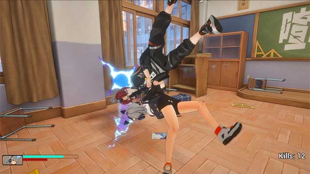 Nekomimi có thể sử dụng nhiều kỹ thuật chiến đấu đa dạng