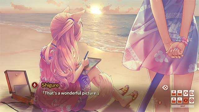 Game NEKOPARA After sở hữu đồ họa hoạt hình anime xinh xỉu