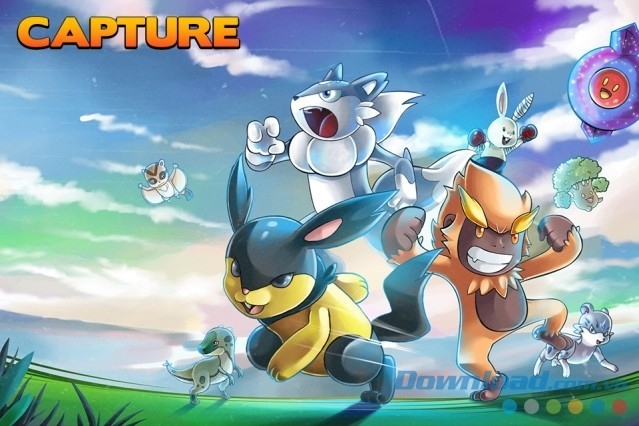 Thu phục hàng trăm quái thú khác nhau