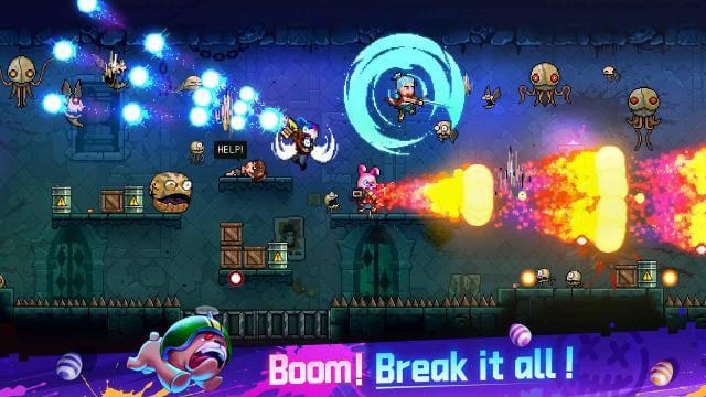 Neon Abyss: Infinite có hiệu ứng chiến đấu bùng nổ, mạnh mẽ