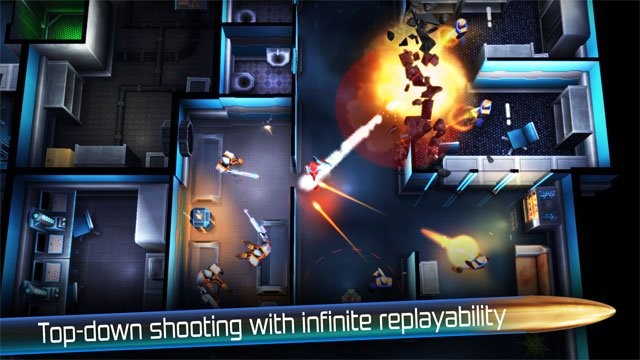 Game bắn súng góc nhìn từ trên xuống dưới với vòng sinh - tử lặp lại bất tận