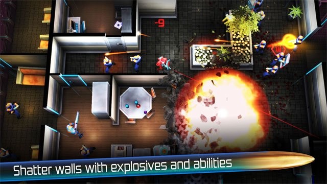 Làm vỡ các bức tường với chất nổ và khả năng siêu việt của bạn