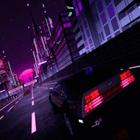 Neon Highways: Demo Game Đua Xe Retro Thập Niên 80