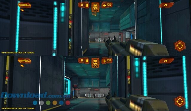 Chế độ chơi Split Screen trong game Neon Shadow