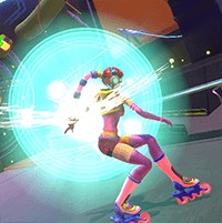 Neon Tail: Game Trượt Patin Giải Cứu Thành Phố