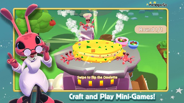 Chế tạo và chơi các mini game trong game Neopets: Tales of Dacardia