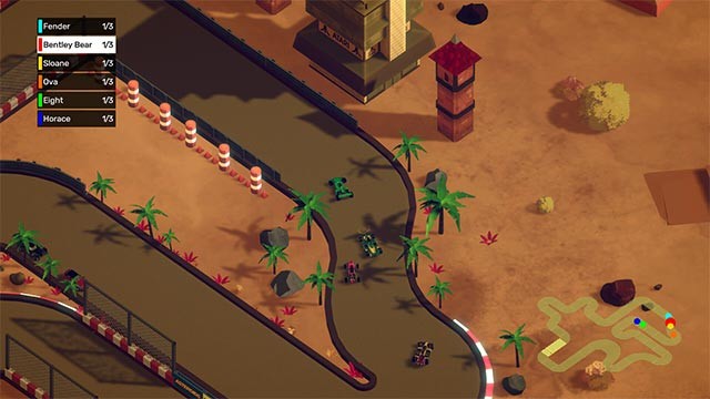 Khám phá nhiều chế độ chơi hấp dẫn trong Neo Sprint như chiến dịch, vượt chướng ngại vật, Grand Prix, tính giờ...