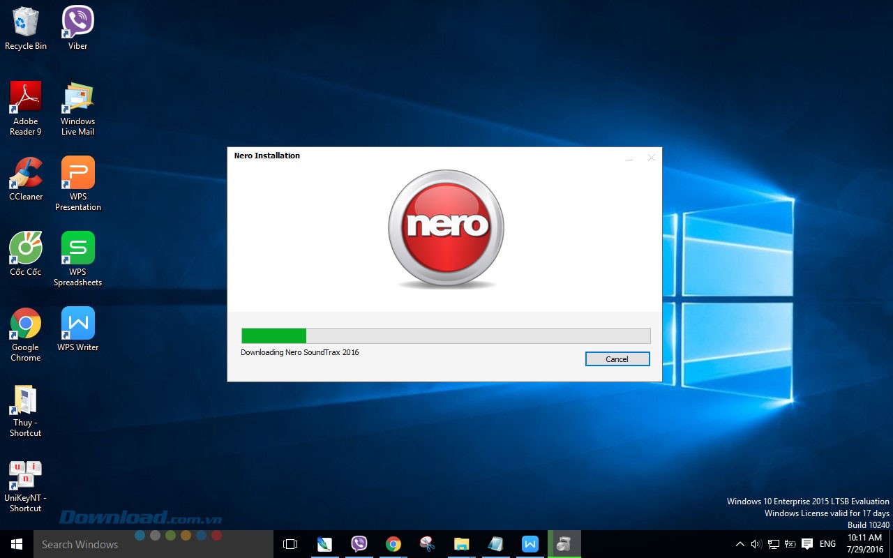 Quá trình cài đặt