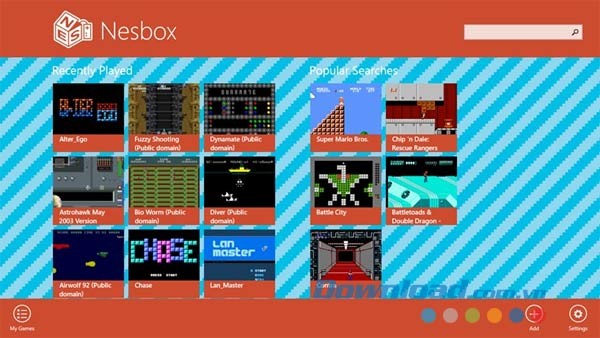 Nesbox for Windows 8