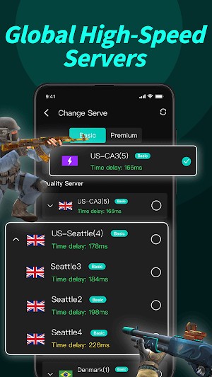 Máy chủ tốc độ cao toàn cầu