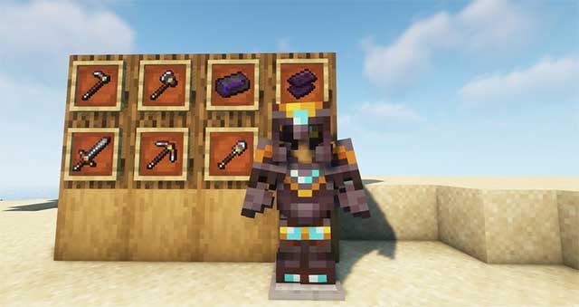 Vật liệu mới này giúp chế tạo các công cụ và áo giáp mạnh mẽ hơn Netherite
