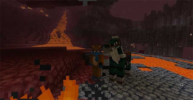 Netherite Horse Armor Mod sẽ giúp nâng cao trải nghiệm khám phá của bạn