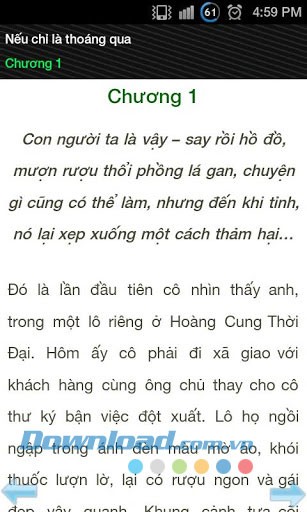 Nếu chỉ là thoáng qua for Android