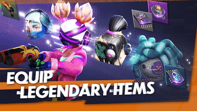 Trang bị các vật phẩm huyền thoại