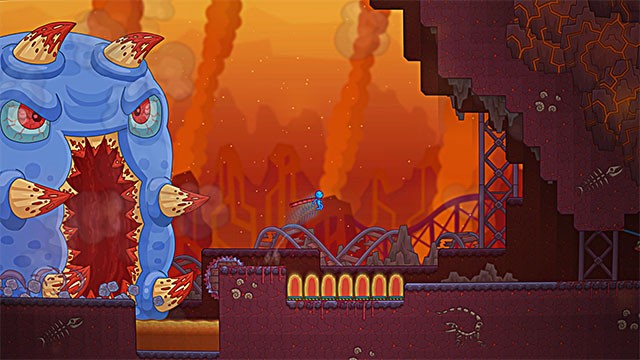 Đối mặt với vô vàn kẻ thù, cạm bẫy trong thế giới Never Give Up