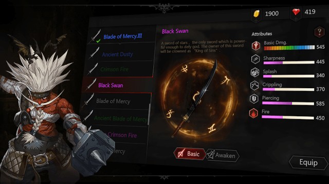 Tùy chỉnh ảnh hùng của bạn và sẵn sàng chiến đấu trong game NeverGone