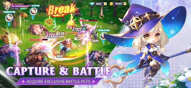 Bắt các quái thú và thuần hóa chúng thành bạn đồng hành