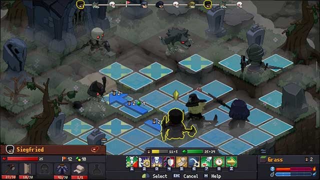 Dùng phép thuật để thay đổi địa hình chiến đấu