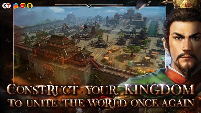 Xây dựng vương quốc của bạn để thống nhất Tam Quốc