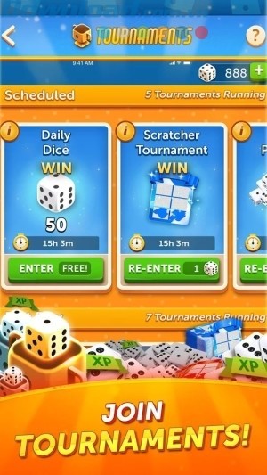 Tham gia vào các giải đấu trực tuyến