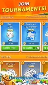 Tham gia vào giải đấu và nhận phần thưởng