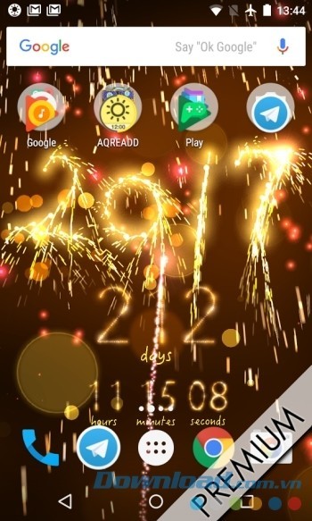 Đếm ngược tới thời khắc giao thừa