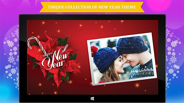 Đón chào năm mới theo cách riêng với New Year Frames